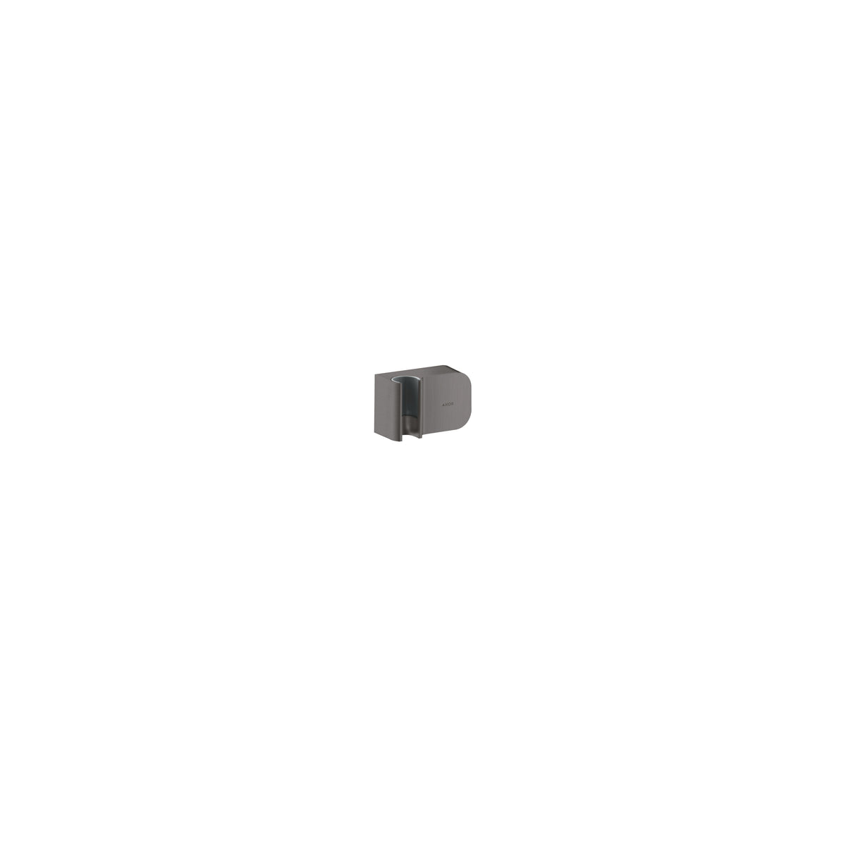 AXOR 45723341 ONE Handshower Holder - Brushed Black Chrome
