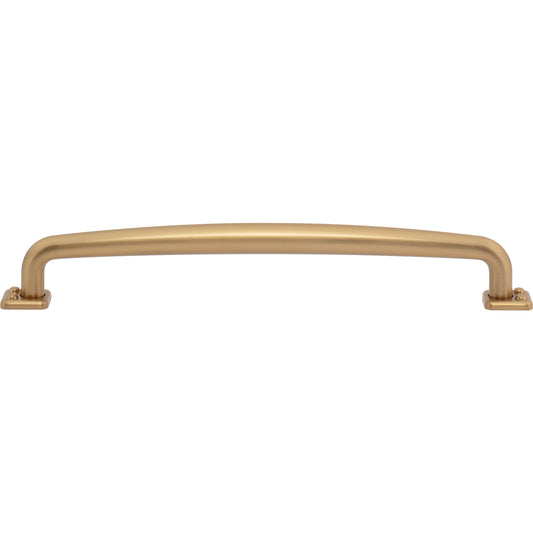 ATLAS A544-WB Benning 7 9/16" Center to Center Bar Pull - Warm Brass