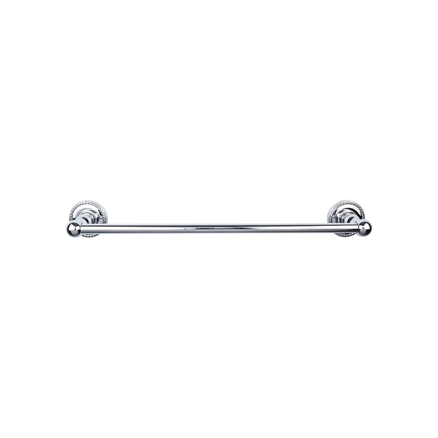 TOP KNOBS ED10PCF TOP BATH (R) Edwardian Bath Single 32 1/2" Wall Mounted Towel Bar - Polished Chrome