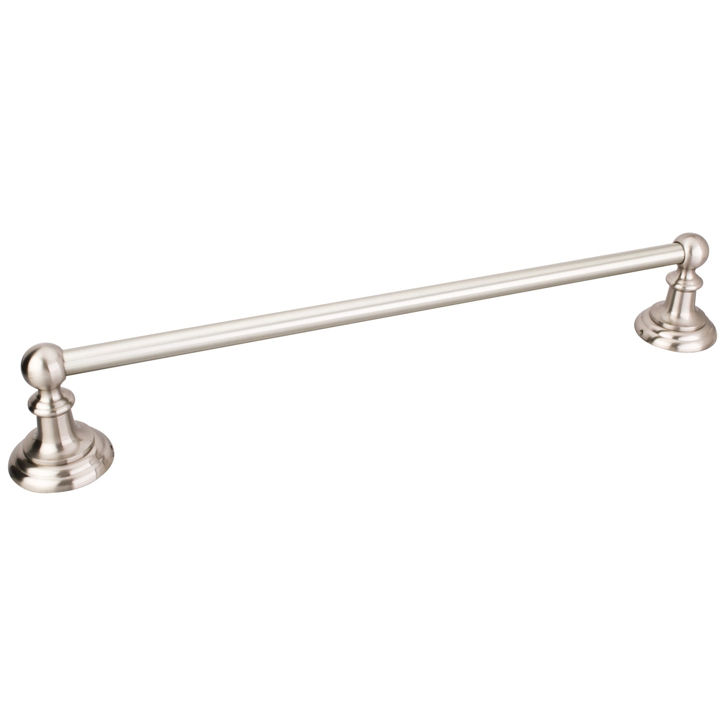 ELEMENTS BHE5-03SN-R Fairview Satin Nickel 18" Single Towel Bar - Retail Packaged , Satin Nickel