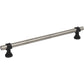 TOP KNOBS M2755 Bit 8 13/16" Center to Center Bar Pull - Pewter Antique and Flat Black