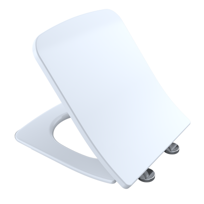 TOTO SS249R#01 Softclose Slim Square Seat And Lid For Sp Wall-Hung Toilet - Cotton White