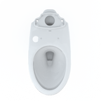 TOTO C776CEGT40#01 Drake Elongated Tornado Flush Toilet Bowl - Cotton White