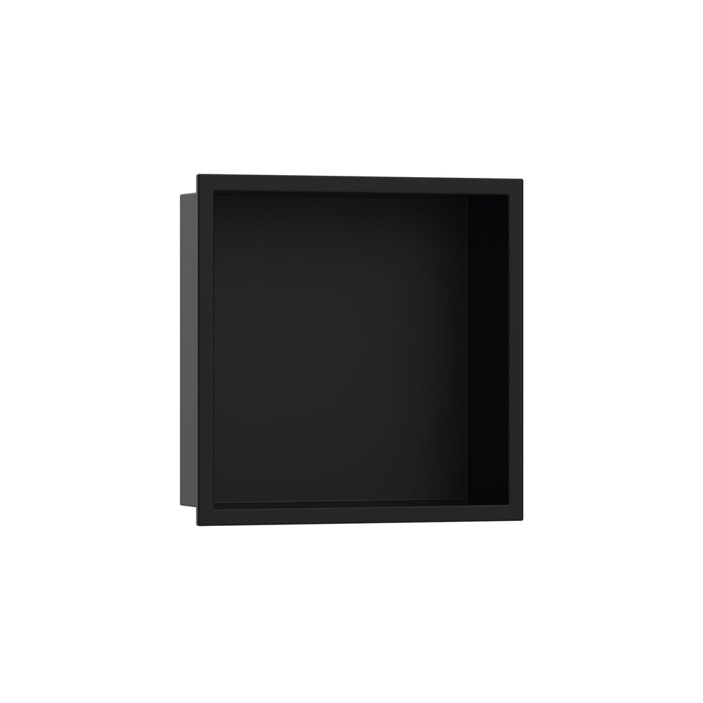 HANSGROHE 56061670 XtraStoris Original Wall Niche with Integrated Frame 12"x 12"x 4" - Matte Black