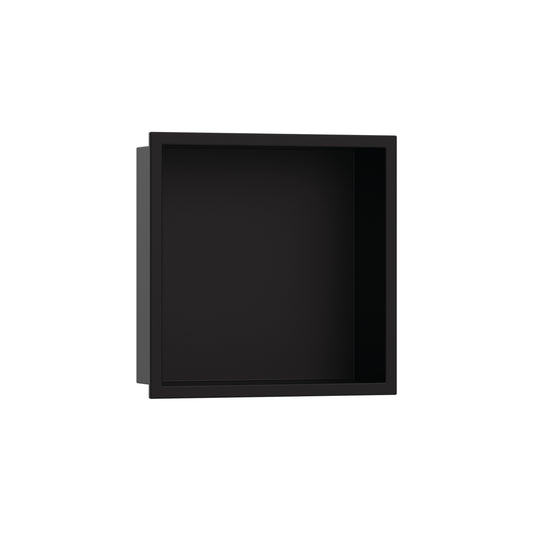 HANSGROHE 56061670 XtraStoris Original Wall Niche with Integrated Frame 12"x 12"x 4" - Matte Black