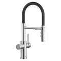 BLANCO 442991 Catris Catris Flexo Filter-Ready Semi-Pro Pull-Down Dual-Spray Kitchen Faucet - PVD Steel in Pvd Steel