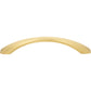 JEFFREY ALEXANDER 678-128BG Wheeler 128 mm Center-to-Center Bar Pull - Brushed Gold