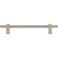 JEFFREY ALEXANDER 478-160SN Larkin 1 160 mm Center-to-Center Bar Pull - Satin Nickel