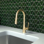HANSGROHE 72815251 Talis S Prep Kitchen Faucet, 2-Spray Pull-Down, 1.75 GPM - Brushed Gold Optic
