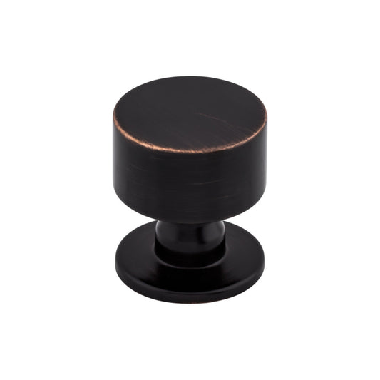 TOP KNOBS TK821TB Lily 1 1/8" Diameter Round Knob - Tuscan Bronze