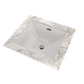 TOTO LT624G#11 Legato Rectangular Undermount Bathroom Sink with CEFIONTECT , Colonial White