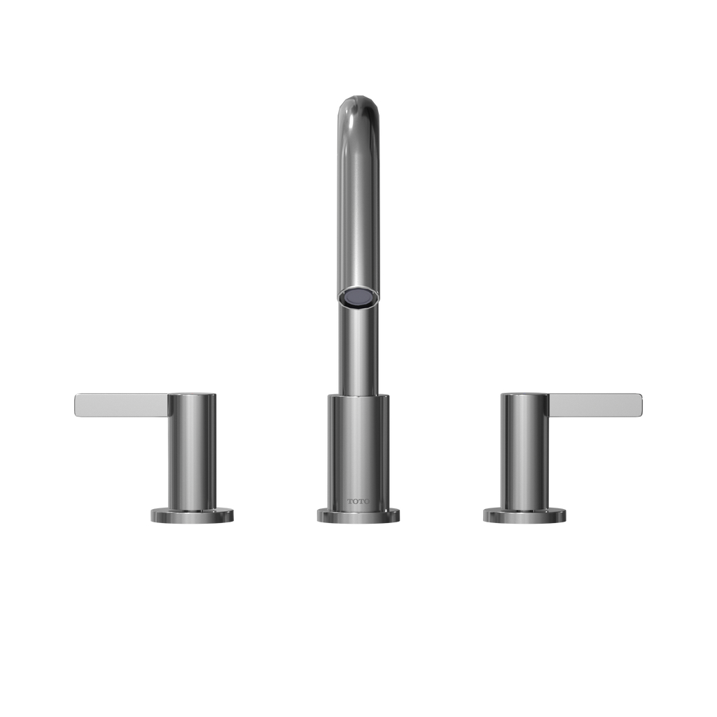 TOTO TBG11201UA#CP Gf Two Lever Handle Deck-Mount Roman Tub Filler Trim - Polished Chrome