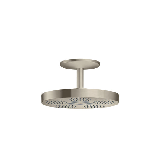 AXOR 48483821 ONE Showerhead 280 2-Jet with Ceiling Mount Trim, 2.5 GPM - Brushed Nickel