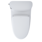 TOTO MW6424726CEFGA#01 Washlet+ Nexus One-Piece Elongated 1.28 Gpf Toilet With Auto Flush S7 Contemporary Bidet Seat - Cotton White