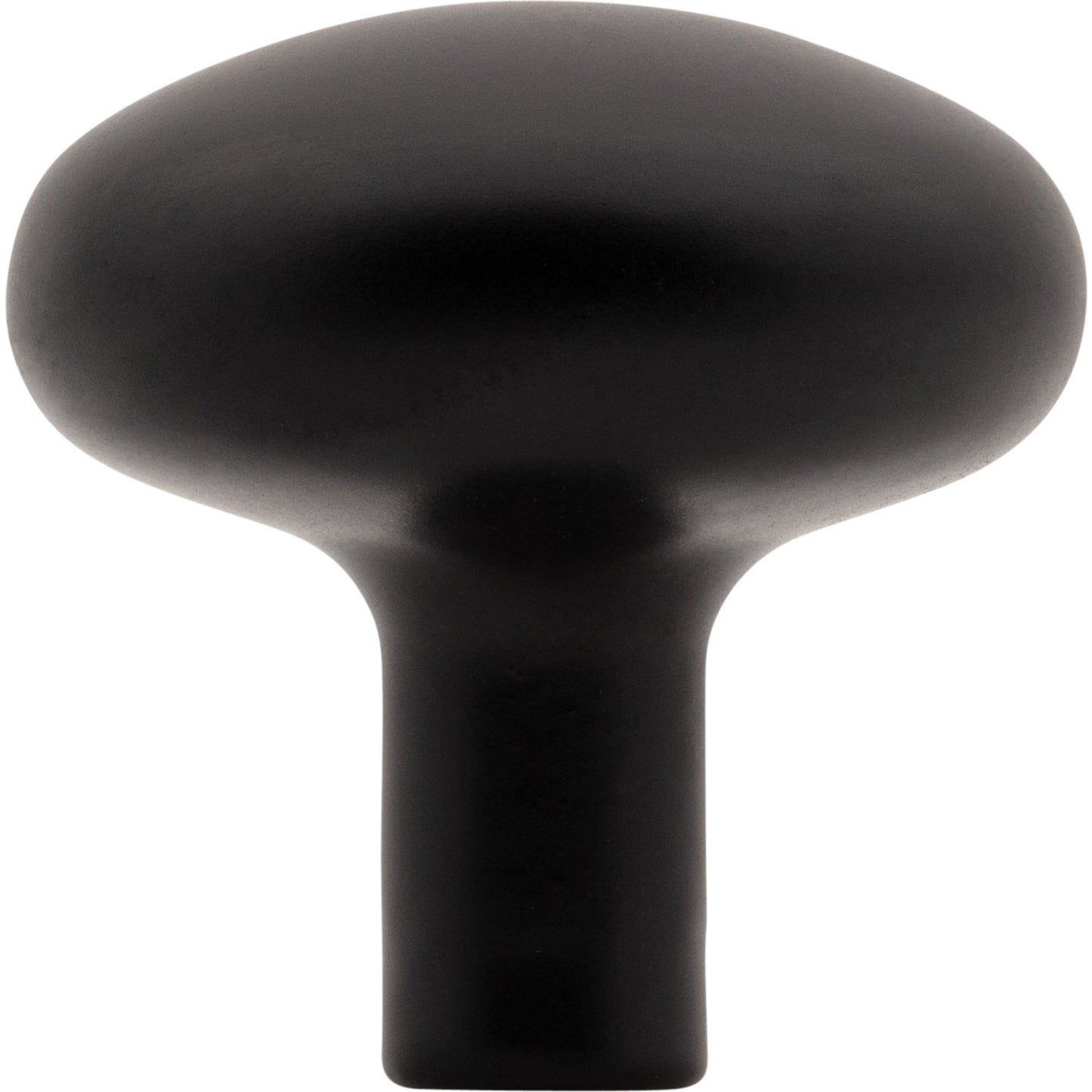 JEFFREY ALEXANDER 329MB Loxley 1-1/4" Diameter Mushroom Knob - Matte Black