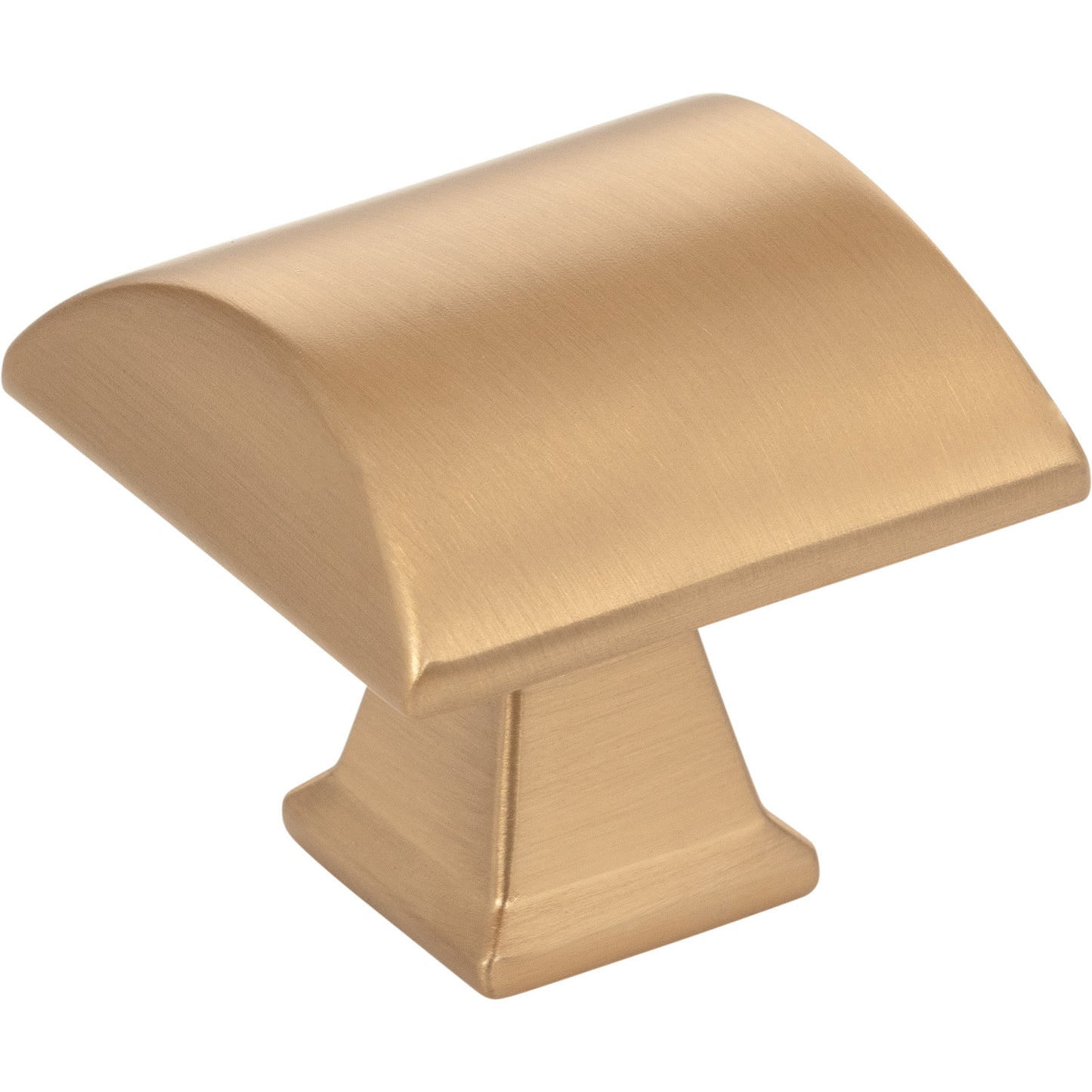 JEFFREY ALEXANDER 944SBZ Roman 1-1/4" Length Square Knob - Satin Bronze