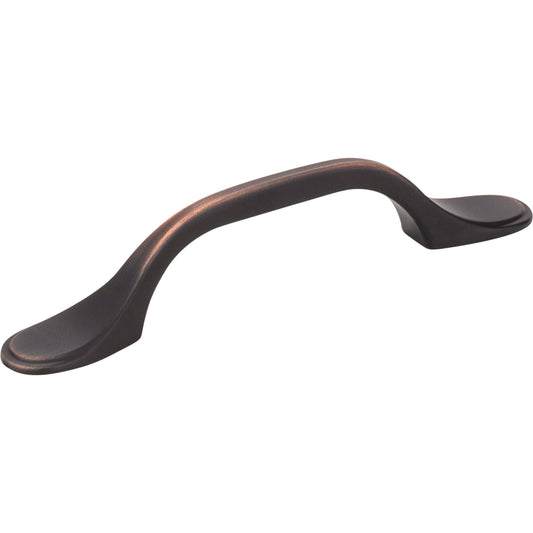 ELEMENTS 254-3DBAC Kenner 3" Center-to-Center Bar Pull - Brushed Oil Rubbed Bronze
