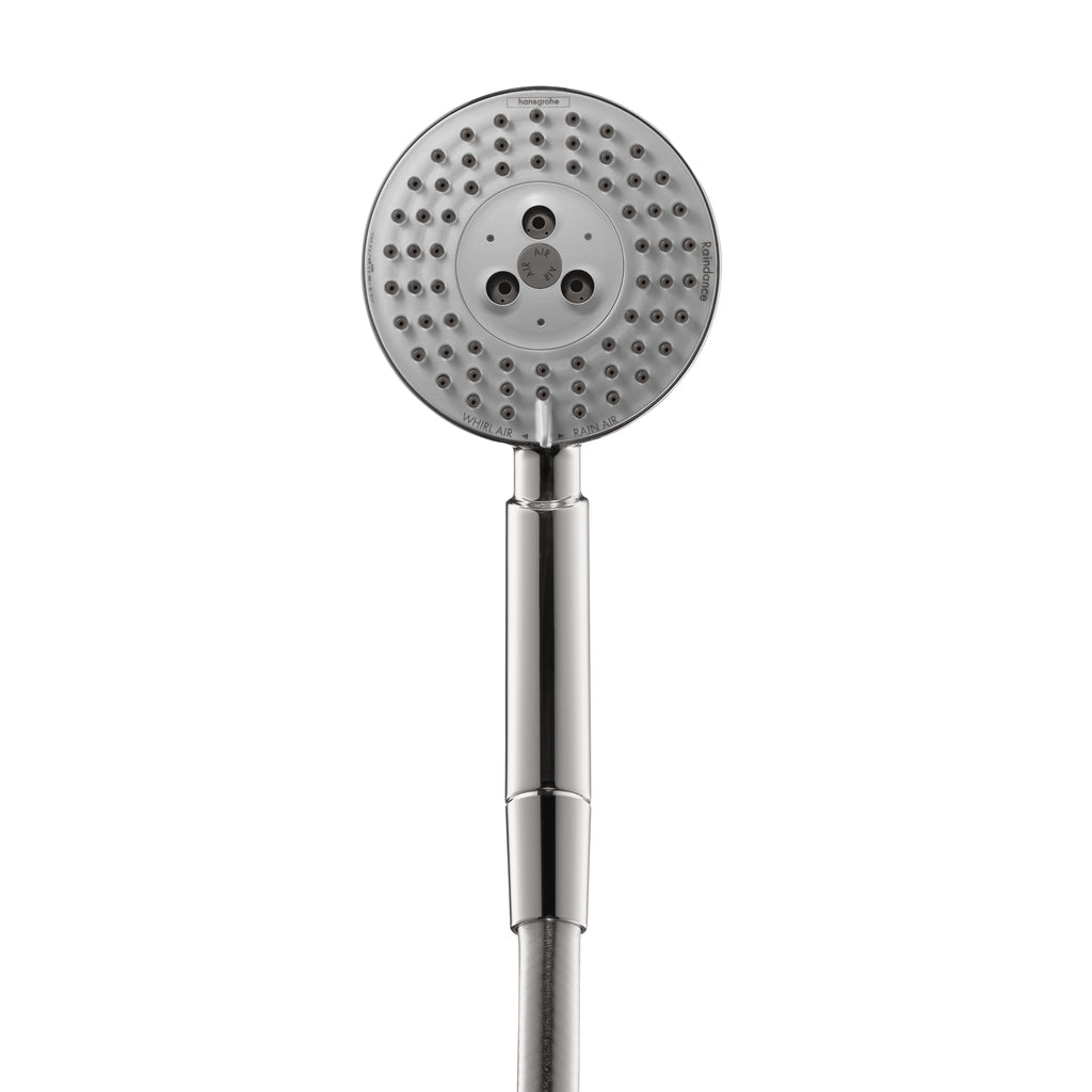 HANSGROHE 04341000 Raindance S Handshower 100 3-Jet, 2.0 GPM - Chrome