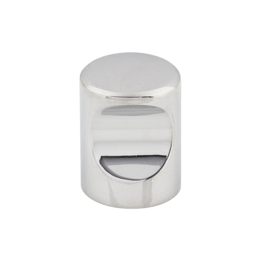 TOP KNOBS M580 Indent 3/4" Diameter Round Knob - Polished Chrome