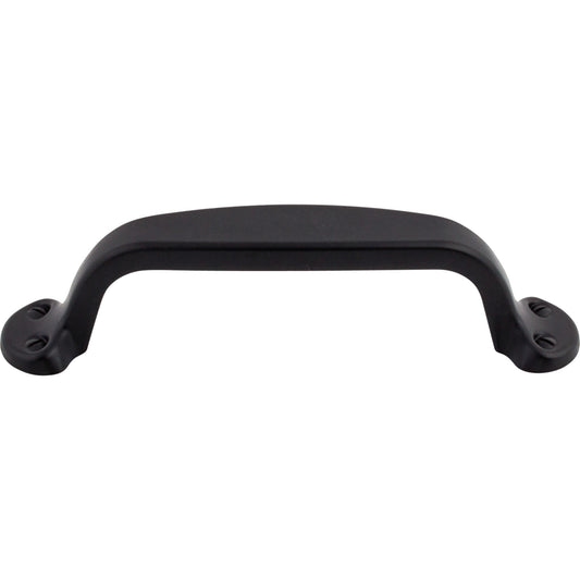 TOP KNOBS M532 Trunk 3 3/4" Center to Center Bar Pull - Flat Black