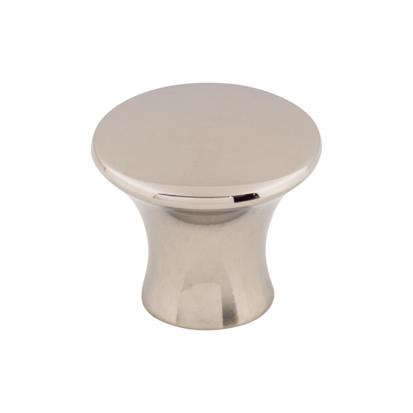 TOP KNOBS TK591PN Oculus 1 1/8" Diameter Round Knob - Polished Nickel