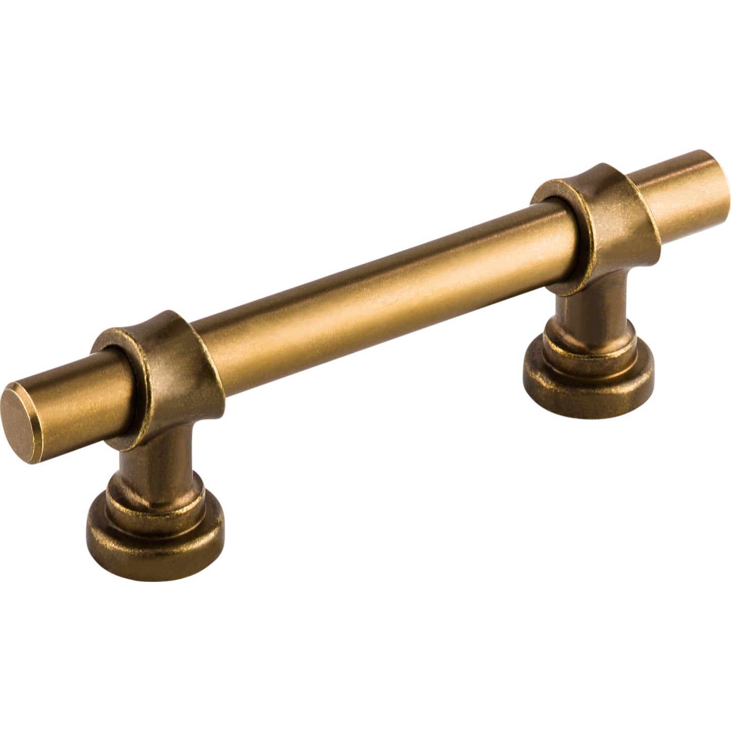 TOP KNOBS M1753 Bit 3" Center to Center Bar Pull - German Bronze