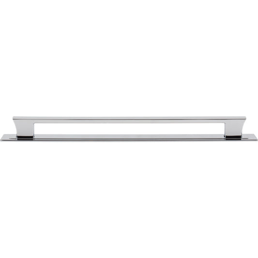 ATLAS A6007-CH Zander 12" Center to Center Bar Pull - Polished Chrome