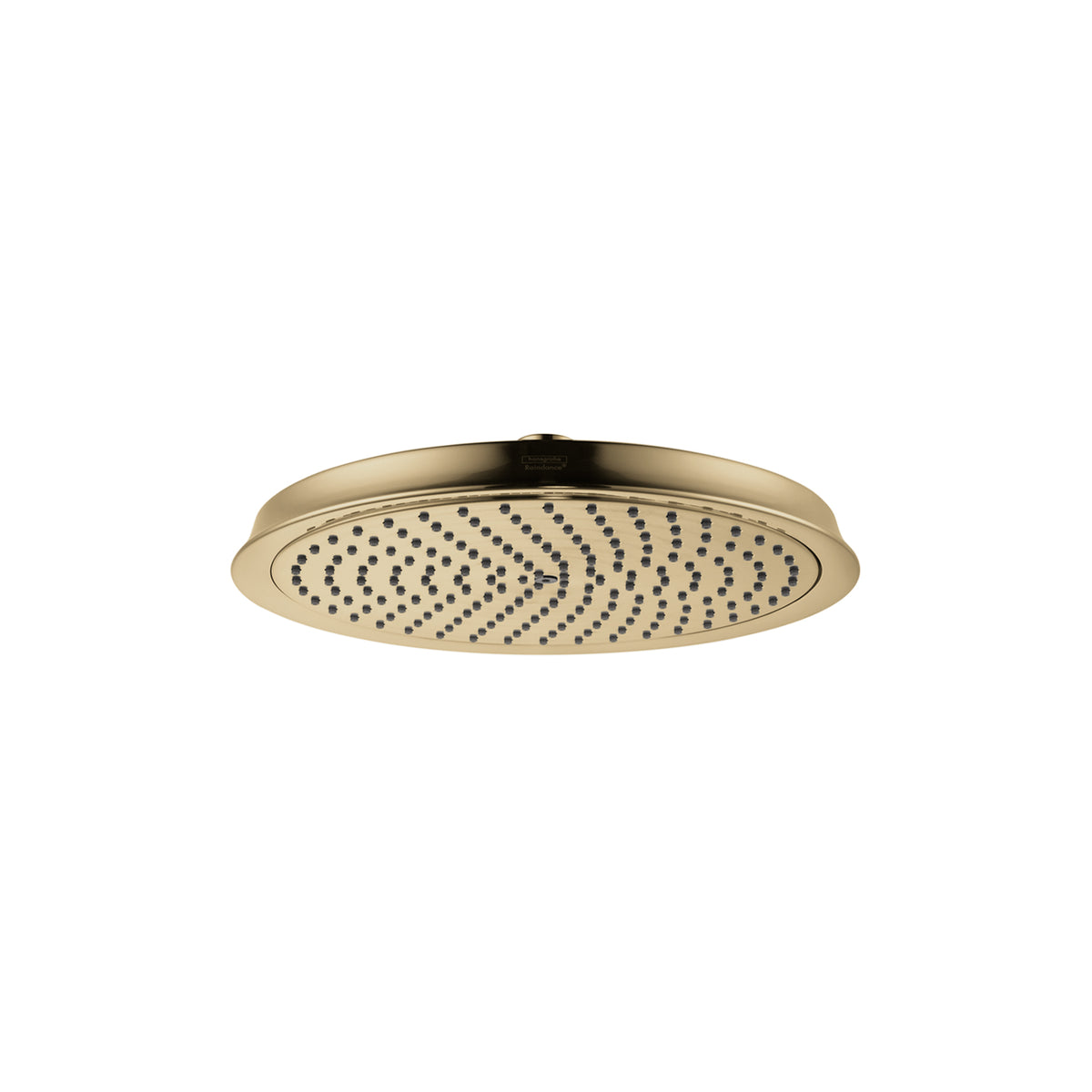 HANSGROHE 26921141 Raindance Classic Showerhead 240 1-Jet PowderRain, 2.5 GPM - Brushed Bronze