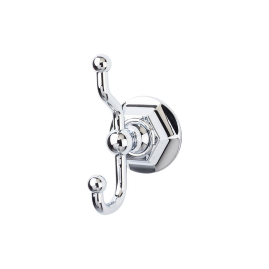 TOP KNOBS ED2PCB TOP BATH (R) Edwardian Bath 5" Wall Bath Hooks - Polished Chrome