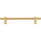 JEFFREY ALEXANDER 478-160BG Larkin 1 160 mm Center-to-Center Bar Pull - Brushed Gold