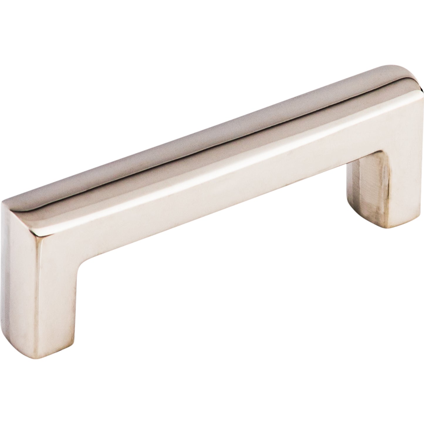 TOP KNOBS SS53 Roselle 3 3/4" Center to Center Bar Pull - Polished Stainless Steel