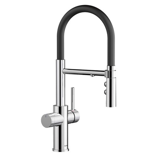 BLANCO 442990 Catris Catris Flexo Filter-Ready Semi-Pro Pull-Down Dual-Spray Kitchen Faucet - Chrome in Chrome