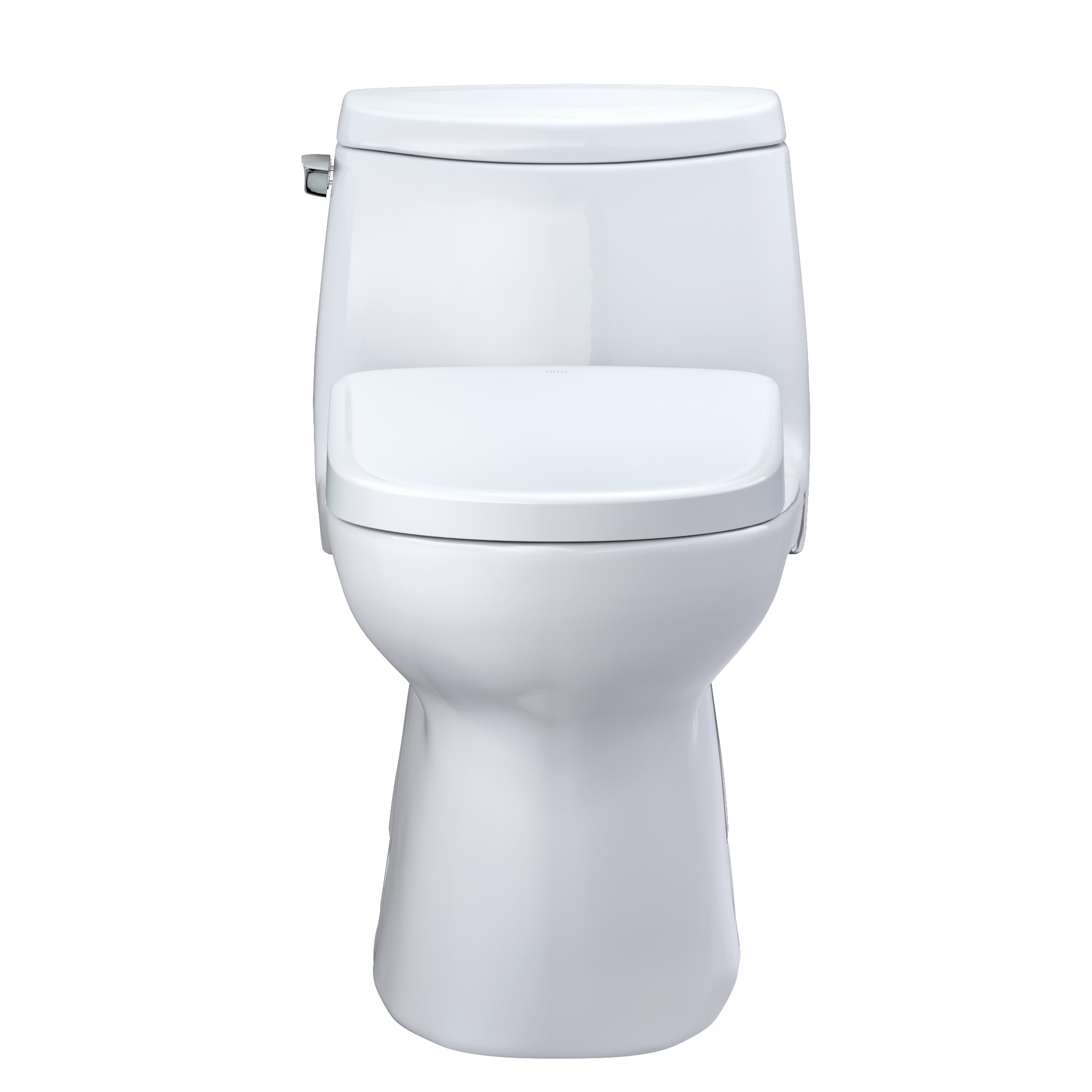 TOTO MW6144736CUFG#01 Washlet+ Carlyle Ii 1G One-Piece Elongated 1.0 Gpf Toilet And Washlet+ S7A Contemporary Bidet Seat - Cotton White