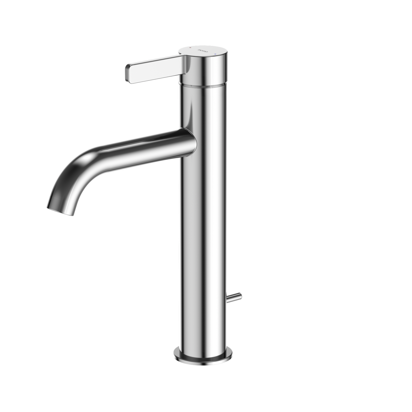 TOTO TLG11303U#CP GF 1.2 GPM Single Handle Semi-Vessel Bathroom Sink Faucet with COMFORT GLIDE Technology , Polished Chrome