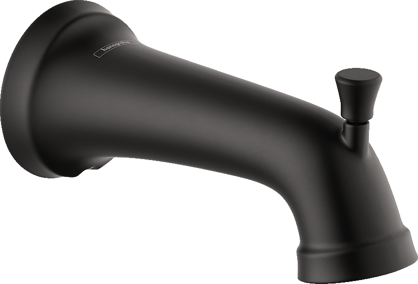 HANSGROHE 04775670 Joleena Tub Spout with Diverter - Matte Black