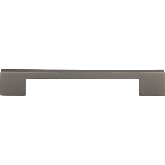 ATLAS A826-SL Thin Square 7 9/16" Center to Center Bar Pull - Slate