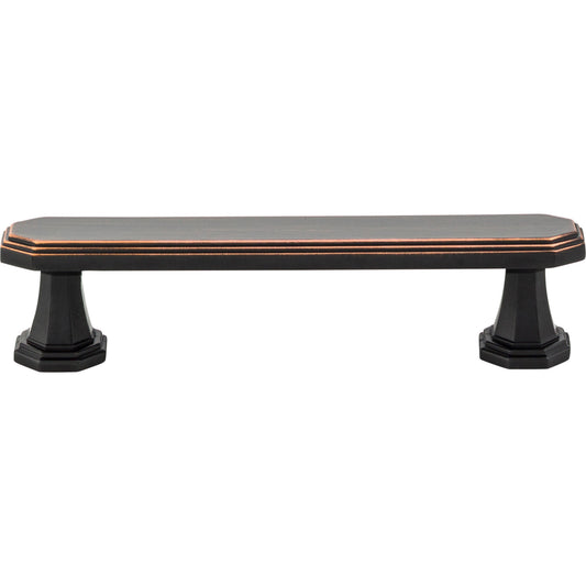 ATLAS 440-VB Dickinson 3 3/4" Center to Center Bar Pull - Venetian Bronze