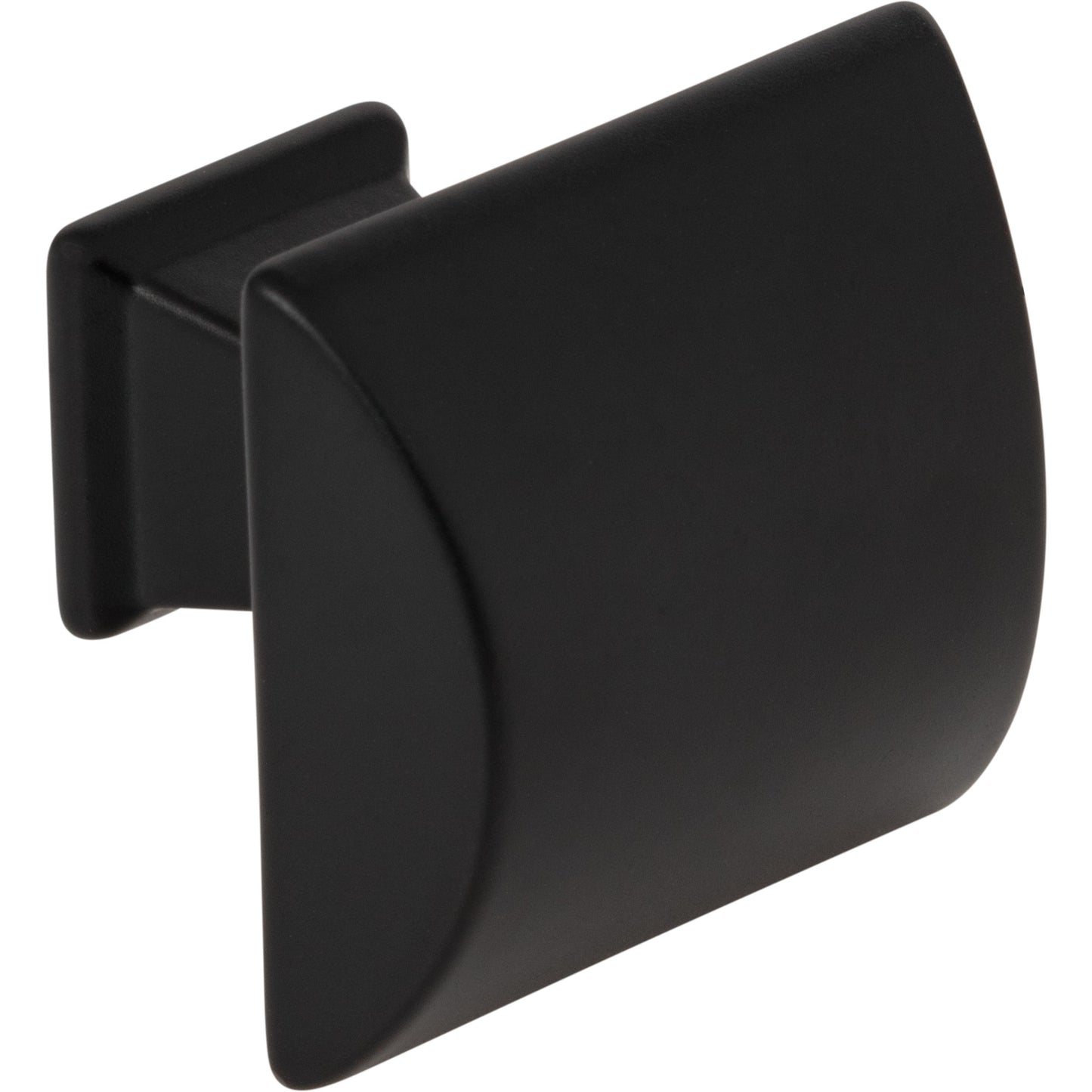 JEFFREY ALEXANDER 944MB Roman 1-1/4" Length Square Knob - Matte Black