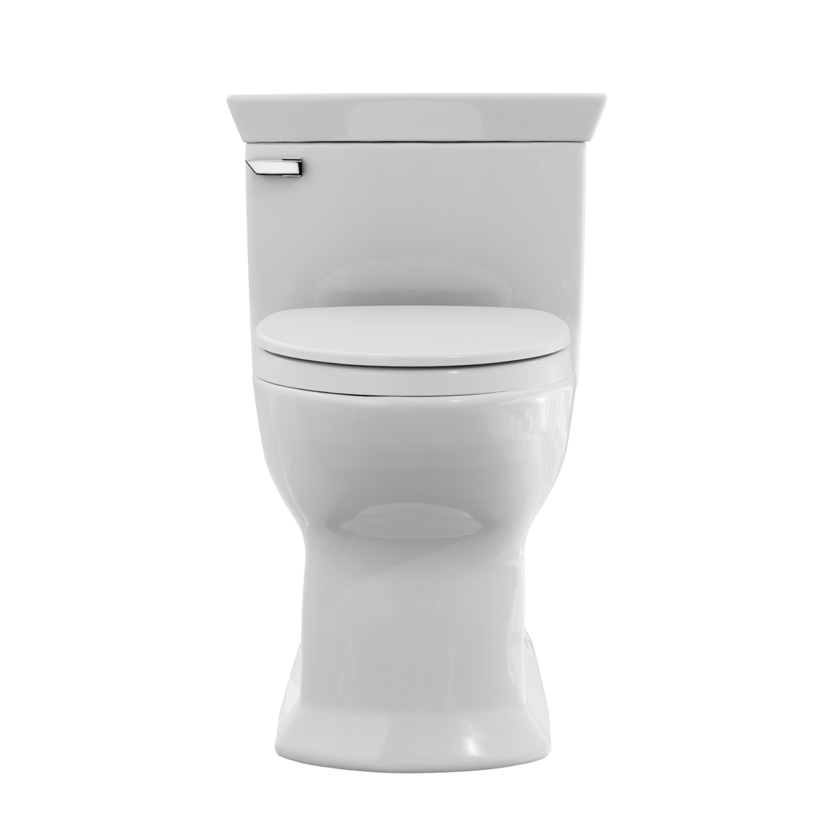 TOTO MS964124CEFG#01 Soiree One Piece Elongated 1.28 Gpf Universal Height Skirted Toilet With Cefiontect - Cotton White