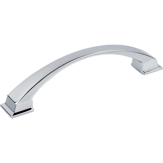 JEFFREY ALEXANDER 944-128PC Roman 128 mm Center-to-Center Arch Pull - Polished Chrome