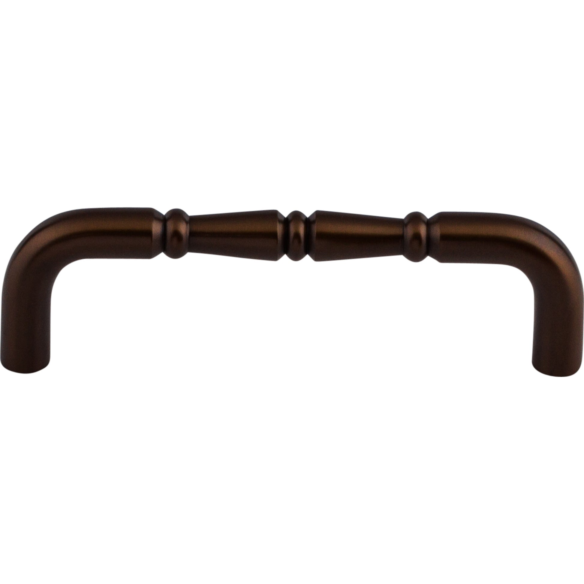 TOP KNOBS M801-96 Nouveau Ring 3 3/4" Center to Center Bar Pull , Oil Rubbed Bronze