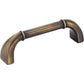 JEFFREY ALEXANDER Z280-ABSB Cordova 96 mm Center-to-Center Bar Pull - Antique Brushed Satin Brass