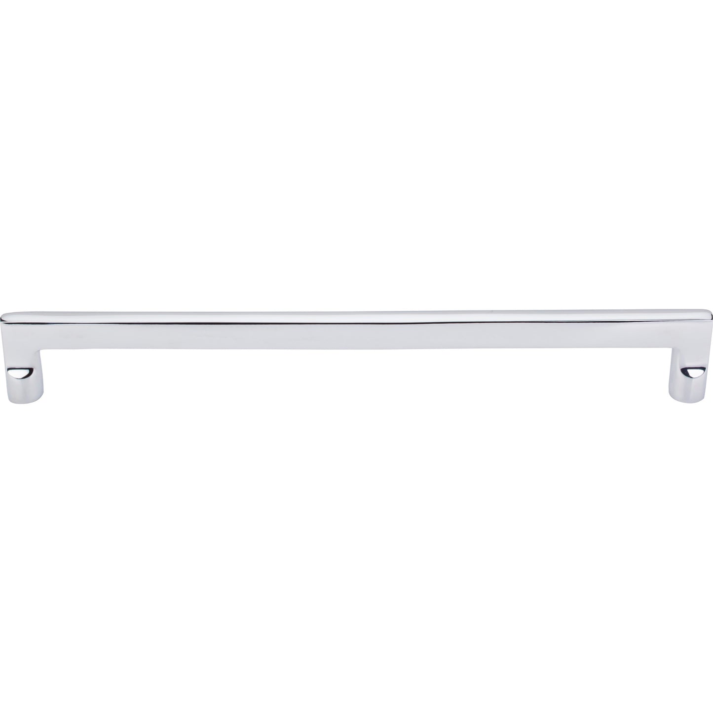 TOP KNOBS M1985 Aspen II Flat Sided 18" Center to Center Appliance Pull - Polished Chrome