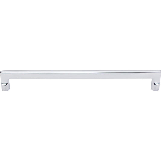 TOP KNOBS M1985 Aspen II Flat Sided 18" Center to Center Appliance Pull - Polished Chrome