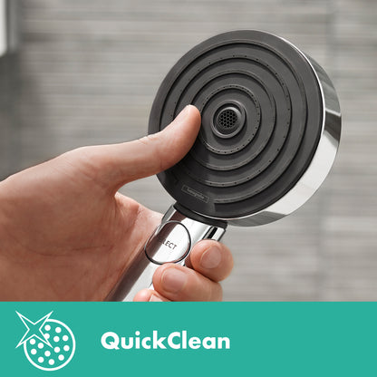 HANSGROHE 04917670 Matte Black Pulsify S Modern Handshower Set 2.5 GPM