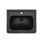 TOTO LPT532N#51 Promenade 24" X 19-1/4" Rectangular Pedestal Bathroom Sink For Single Hole Faucets - Ebony