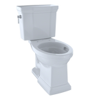 TOTO CST404CEFG#01 Promenade Ii Two-Piece Elongated 1.28 Gpf Universal Height Toilet With Cefiontect - Cotton White