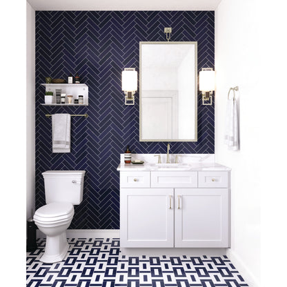 ELEMENTS BHE3-02SN Newbury Satin Nickel Double Robe Hook - Contractor Packed - Satin Nickel