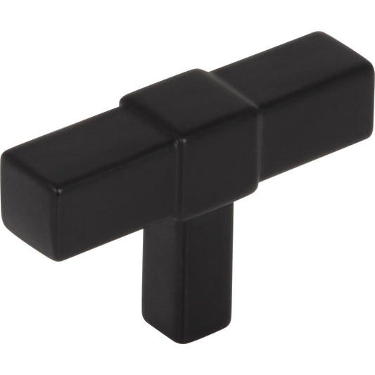 JEFFREY ALEXANDER 293T-MB Zane 2" Length Bar Knob - Matte Black