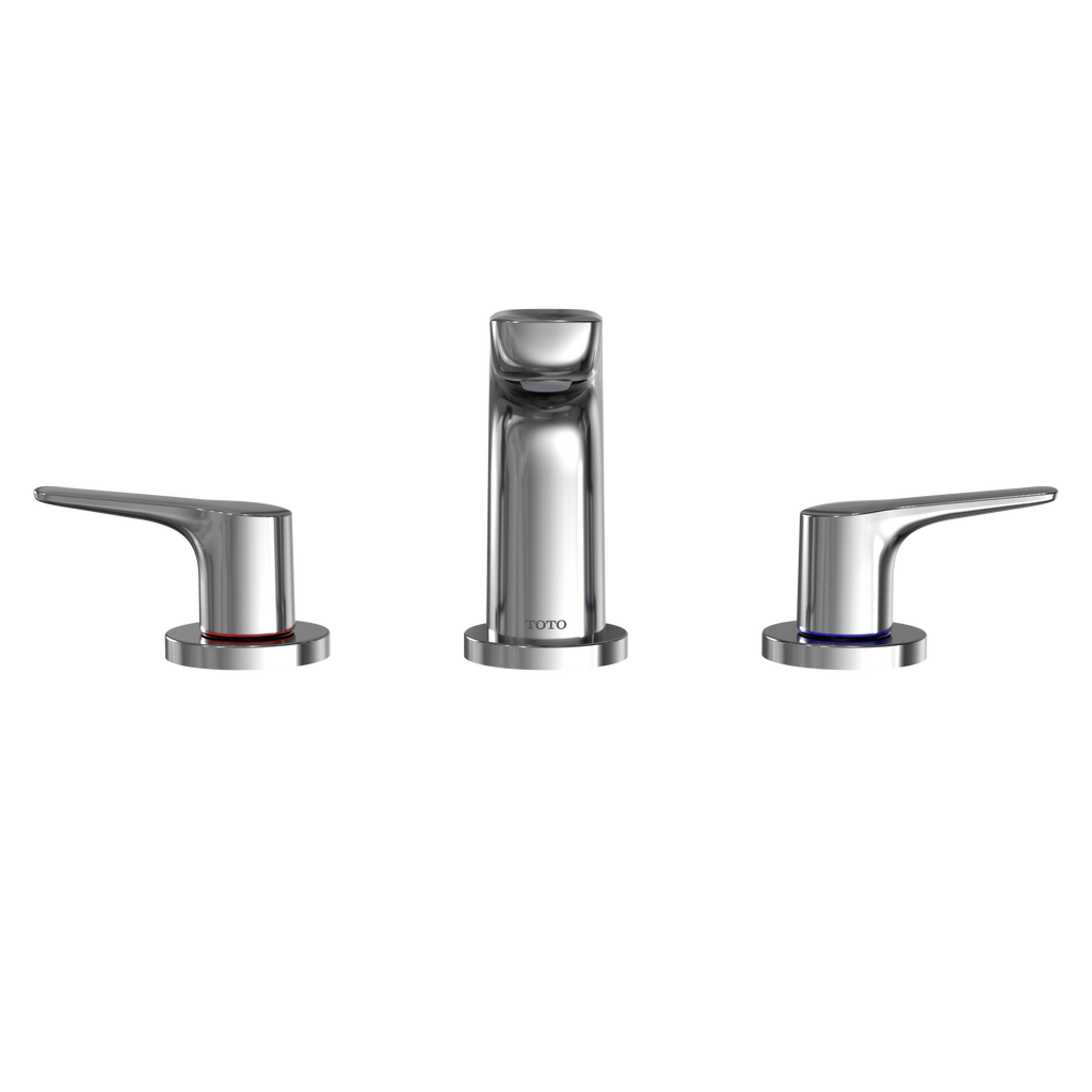 TOTO TLG03201U#CP Gs Series 1.2 Gpm Two Handle Widespread Bathroom Sink Faucet With Drain Assembly - Polished Chrome